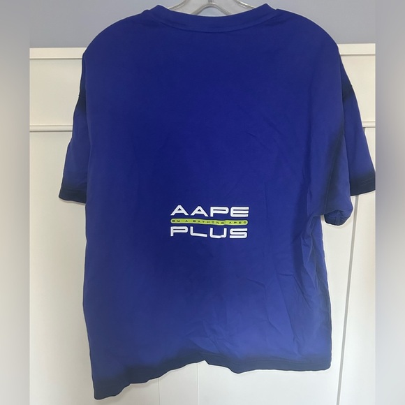 Aape+ by A Bathing Ape space gradient T-shirt - Picture 12 of 12